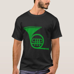 French Horn - Grass Green T-Shirt