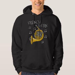 French Horn Hornist Brass Musician1 Hoodie
