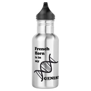 French Horn Is In My Genes 532 Ml Water Bottle