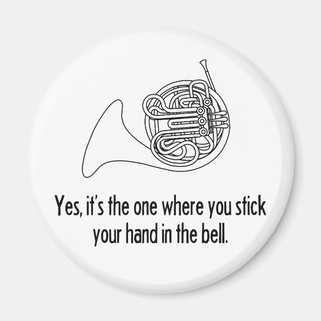 French Horn Magnet (Front)