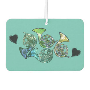 French Horn Marching Band Class Teacher            Car Air Freshener