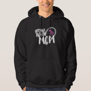 French Horn Mom Heart French Horn Player 1 Hoodie