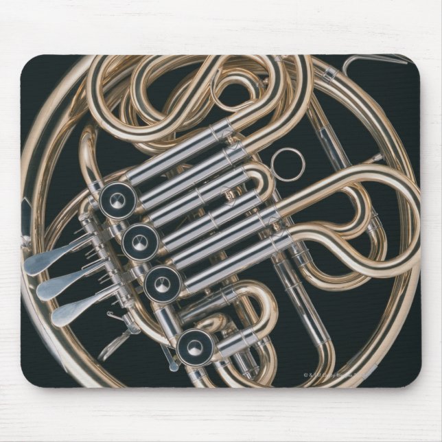 French Horn Mouse Mat (Front)