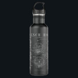 French Horn Old Vintage Antique Patent Drawing Pri 710 Ml Water Bottle<br><div class="desc">French Horn Old Vintage Antique Patent Drawing Print2</div>