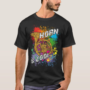 French Horn Player Brass Band Jazz Orchestra Music T-Shirt
