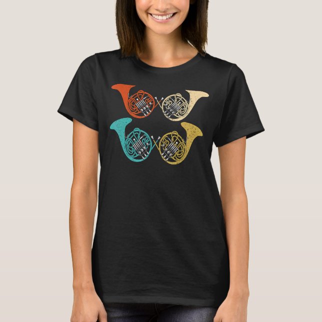 French Horn Player French Horn Player T-Shirt (Front)
