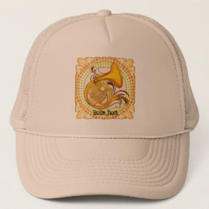 French Horn Rhythm Trucker Hat