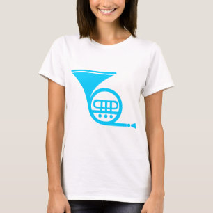 French Horn - Sky Blue T-Shirt