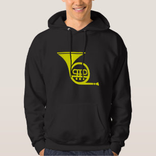 French Horn - Yellow Hoodie