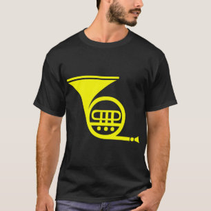 French Horn - Yellow T-Shirt