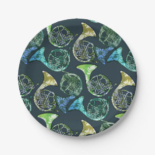 French Horns Daisy Band Class Teacher Paper Plate