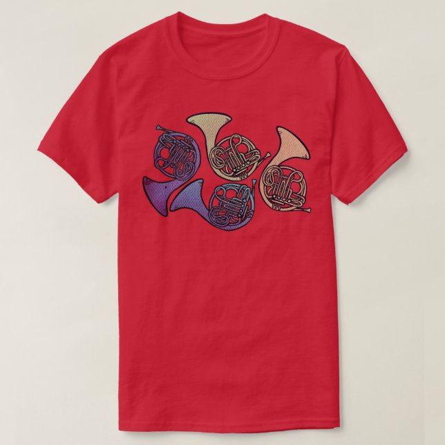 French Horns T-Shirt (Design Front)