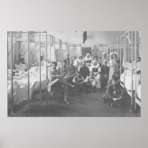 French Hosptial Poster