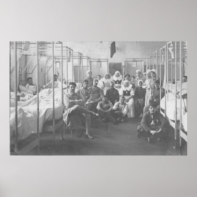 French Hosptial Poster (Front)