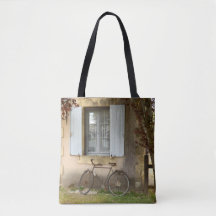 French House All Over Print Tote Bag