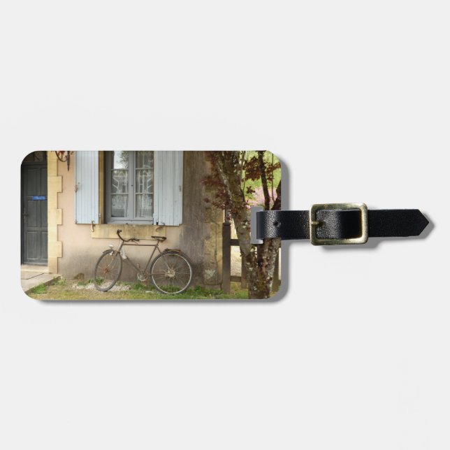 French House Luggage Tag (Front Horizontal)