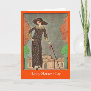 French Illustration Mother's Day Card