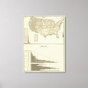 French Immigration Canvas Print