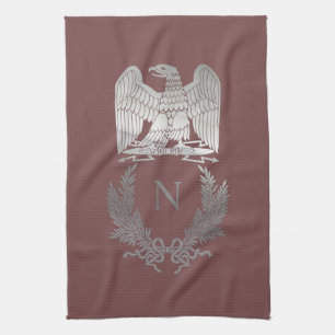 French Imperial Eagle Tea Towel