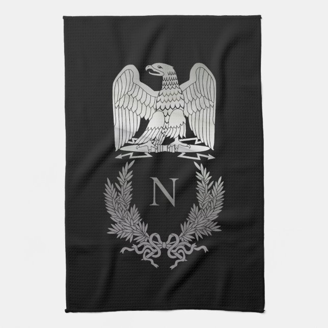 French Imperial Eagle Tea Towel (Vertical)