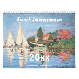 French Impressionism and Post-Impressionism Calendar