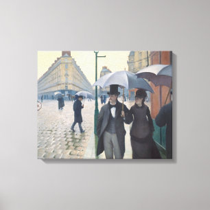 French Impressionism   Paris A Rainy Day Canvas Print