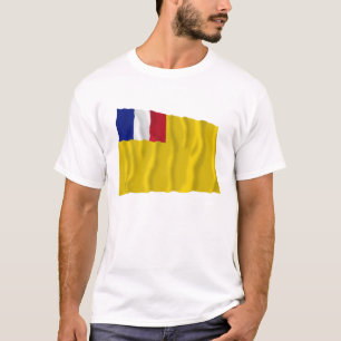 French Indochina Waving Flag (1887-1954) T-Shirt