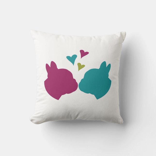 French Kiss Cushion (Front)
