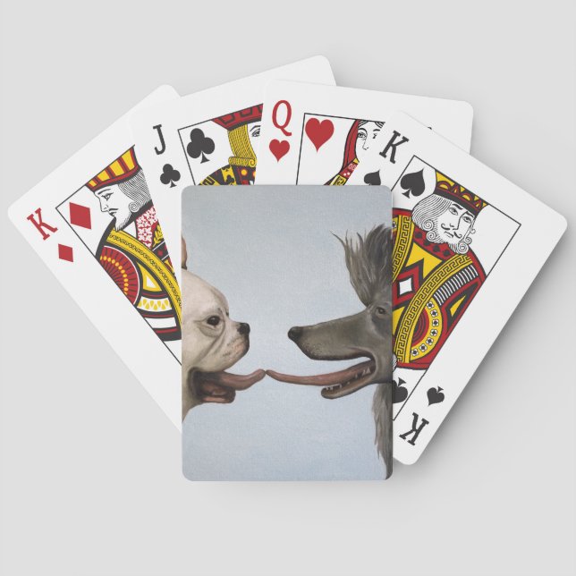 French Kiss Playing Cards (Back)