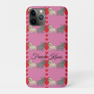 French Kisses Frenchies iPhone 11 Pro Case