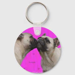 French Kisses Key Ring