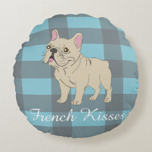 French Kisses Round Cushion