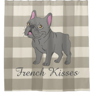 French Kisses Shower Curtain