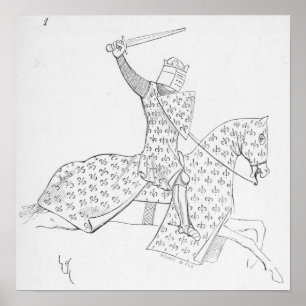 French Knight Poster
