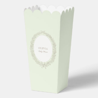 French Laduree Patisserie Boulangerie Mint Green Favour Box