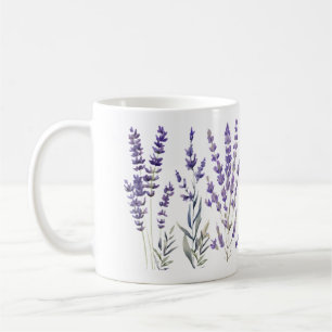 French Lavender Design Coffee Mug