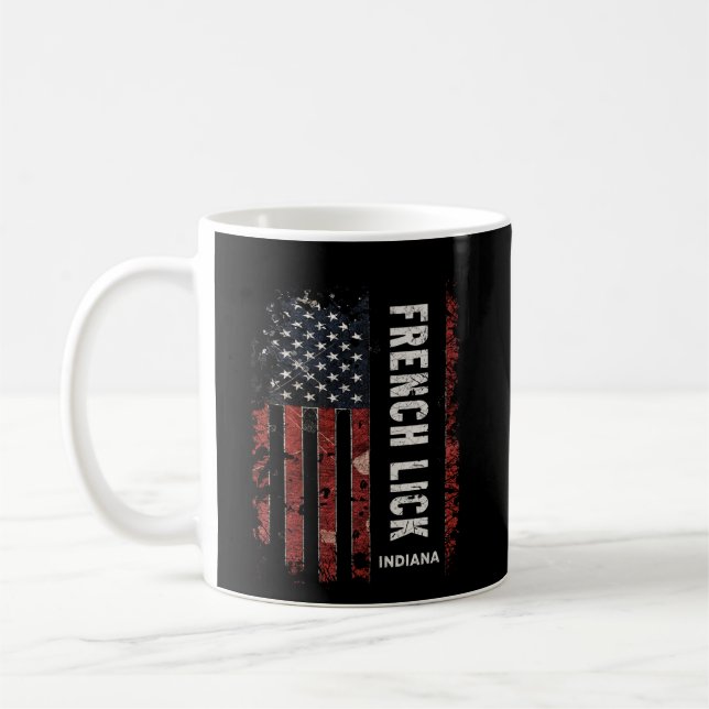 French Lick Indiana Coffee Mug (Left)