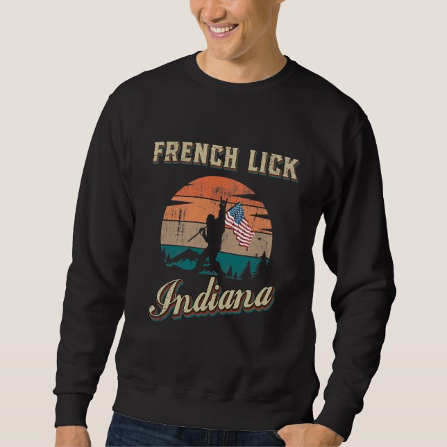 French Lick Indiana Sweatshirt (Front)