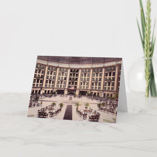 French Lick, Indiana West Baden Springs Hotel Card (Front)