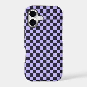 French lilac chequerboard pattern