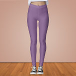 French Lilac Solid Colour Leggings<br><div class="desc">French Lilac Solid Colour</div>