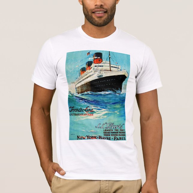 French Line ~ ss Paris T-Shirt (Front)