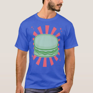 French Macaron Baker Cute Baking Dessert Japanese  T-Shirt