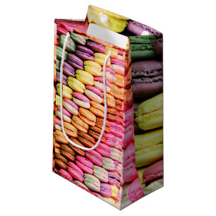 French macaron small gift bag