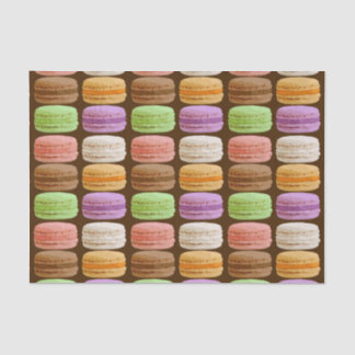 French Macarons, Multi-Coloured Pastels Tissue Paper