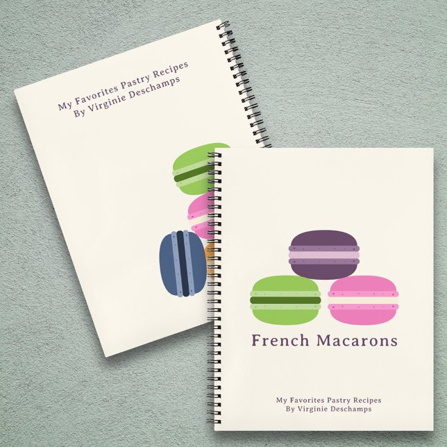 French Macarons Recipes Notebook (French Macarons Recipes Notebook)