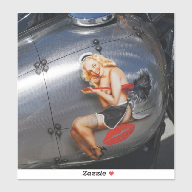 FRENCH MAID big Sticker (Sheet)