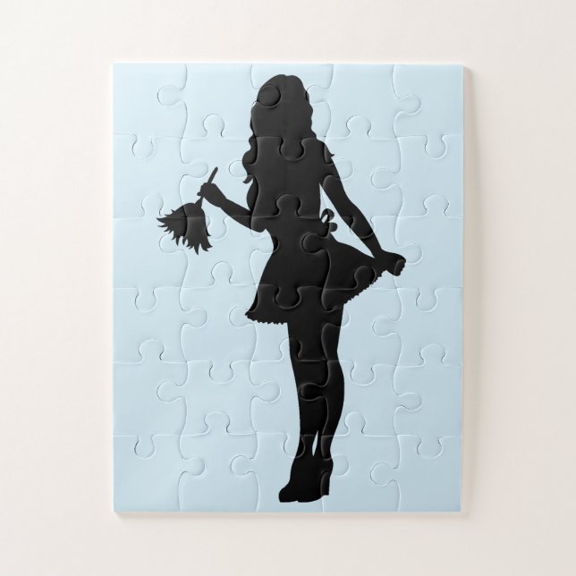 FRENCH MAID JIGSAW PUZZLE EASY (Vertical)