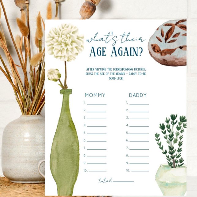 French Market - Baby What's Their Age Again Game (Creator Uploaded)