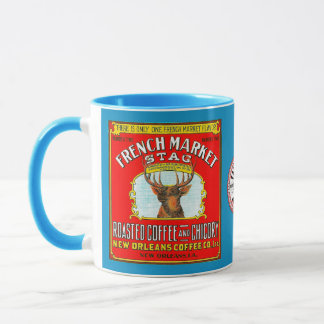 French Market Stag Roasted Coffee and Chicory Mug